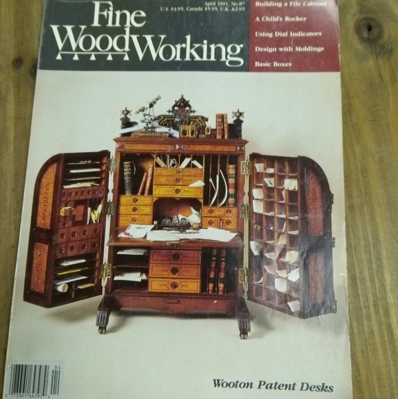 Fine Woodworking vintage Magazine April 1991 - Picture 1 of 4